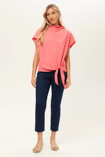 Tie Breaker Slim Crop Pant - Solid Suiting