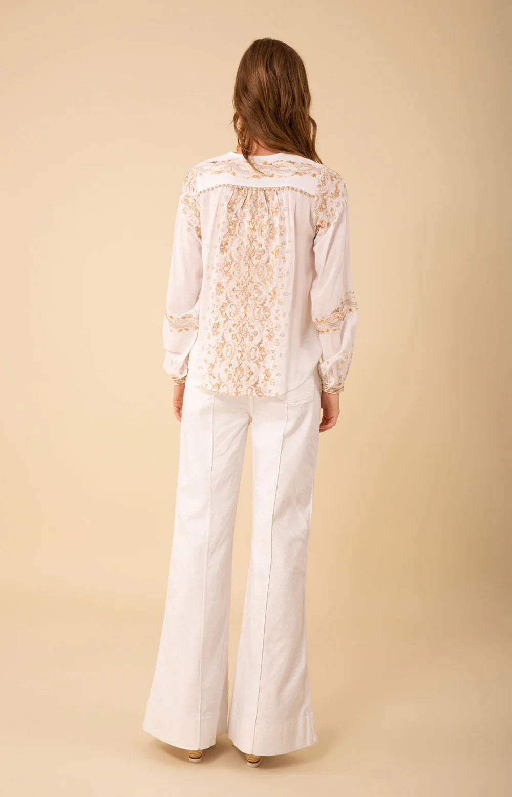 Cora Embroidered Top