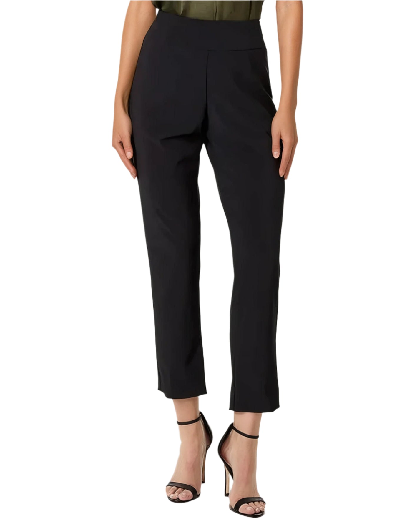 Pull-On Featherweight Ankle Pants - Black