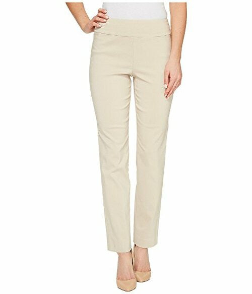 Pull-On Ankle Pants - Stone