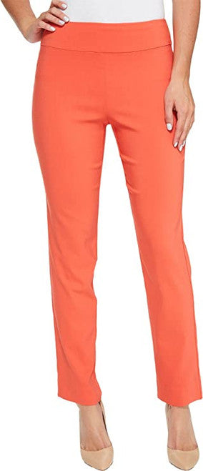 Pull-On Ankle Pants - Tangerine