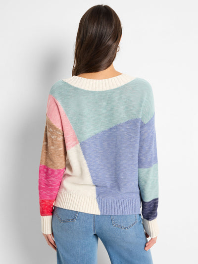 Color Crossing Sweater