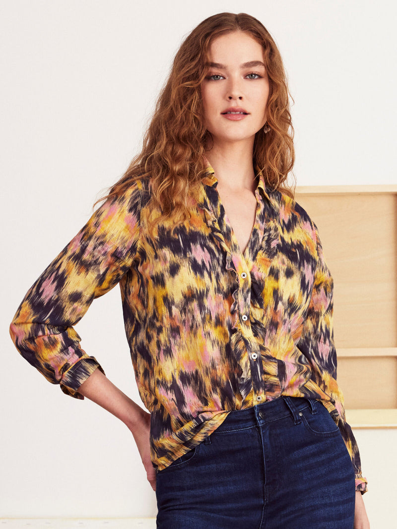 Dreamy Refined Ruggle Blouse