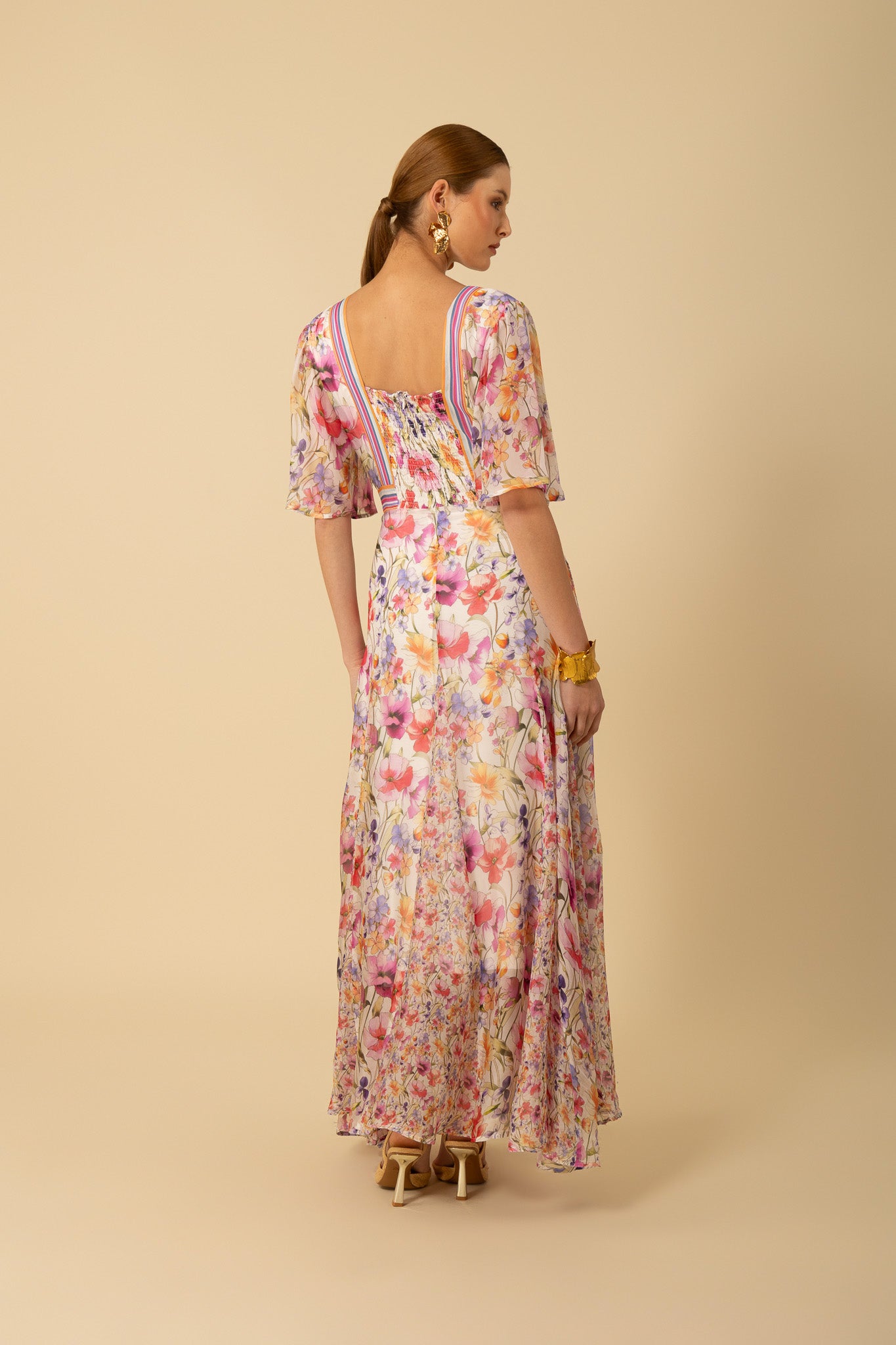 Mariam Chiffon Maxi Dress