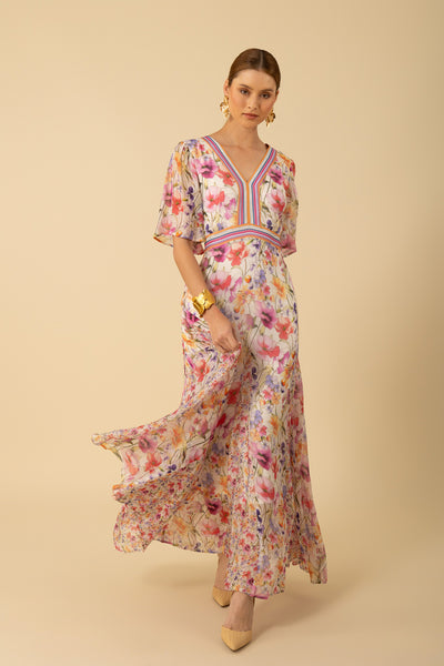 Mariam Chiffon Maxi Dress