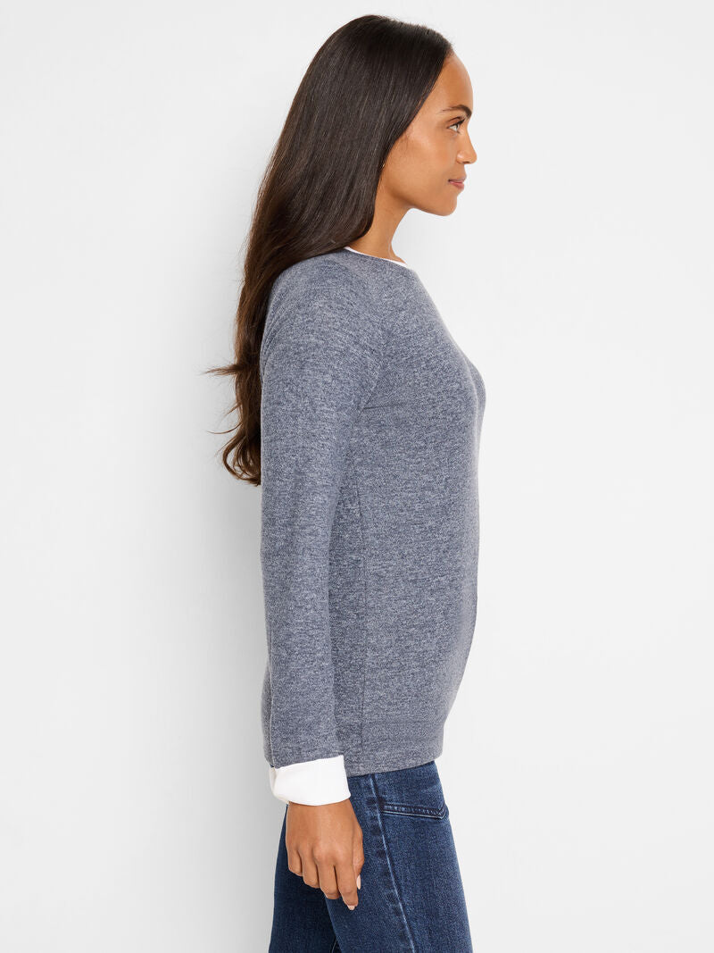 NZT Cozy Cuffed Double Layer Top