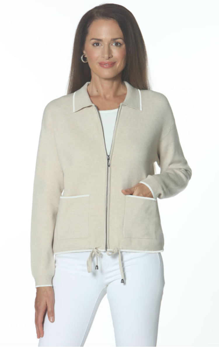 J'envie Jacket in Sand Heather