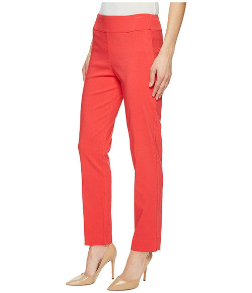 Pull-On Ankle Pants - Watermelon