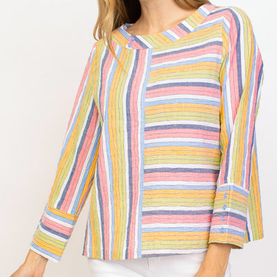 Fiesta Stripe Pullover