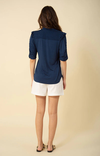 Lanthe Solid Jersey Top