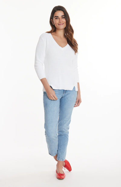 Mineral Wash Shaker Sweater