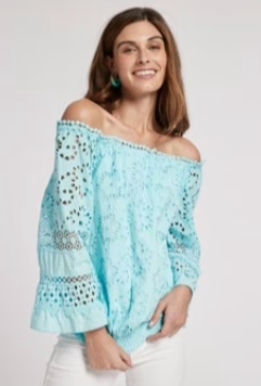 Claire Eyelet Tunic